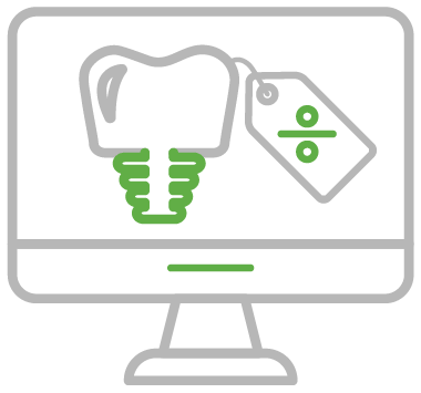 Computer with Teeth and discount price tag